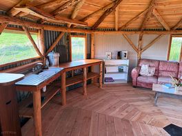 Inside hobbit house communal space