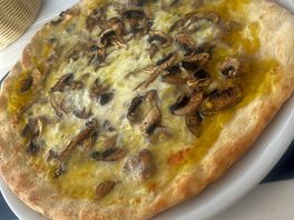 Pizza vid sjön