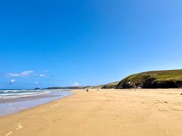 Perrenporth beach 2 miles away - one of the best beaches in uk life guarded