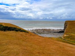 Beach close to campsite