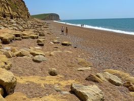 Beach between freshwater and west bay