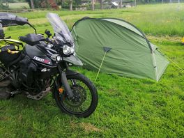 My spacious overnight spot. 😁