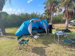 Questa è il tipo di postazione per le tende disponibile nel camping.