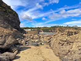 Beach exploring