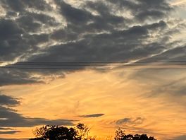 Big sky at dusk