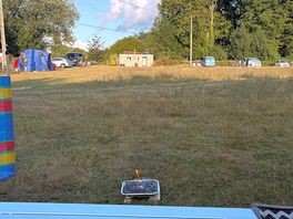 View from our pitch