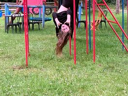 Kids park area they were never off it x