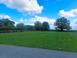 View of the grass pitches from our caravan