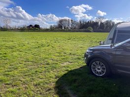 View across the field