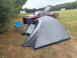 Pitched up