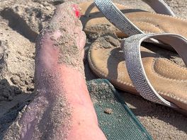 Sandy beach
