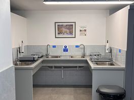 Shower and toilet facilities