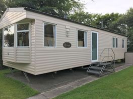 Exterior of the caravan