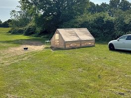 Our inflatable tent