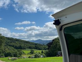 View from our van