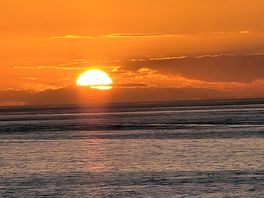 Sunset over the irish sea