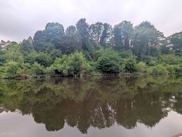 All around the site on river