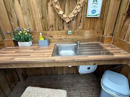 Very clean wash up place