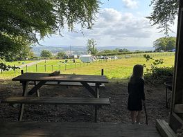 View from the safari tent