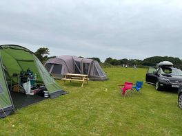 Completely flat level pitches. only us on site the whole week.