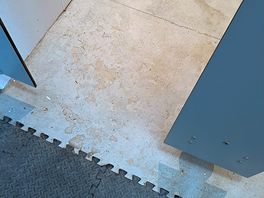 Filthy floor