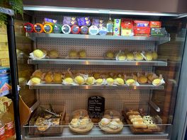 Just a small selection of the cream cakes on offer