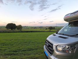 View from the van