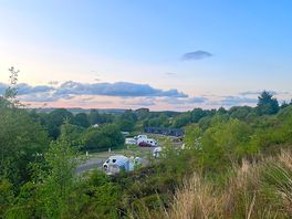View from view point and lovely bench for sit down