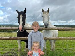 Chatting to the ponies