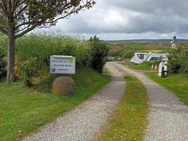Entrance to site
