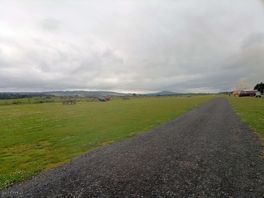Camp ground is a good size