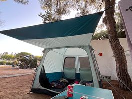 Parcela tula para tienda