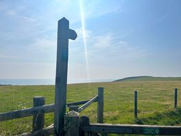 Nearby coastal path