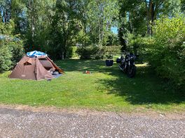 Lovely pitch. biker friendly.