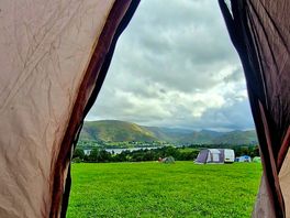 View from our pitch