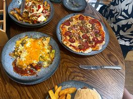Food at the restaurant
