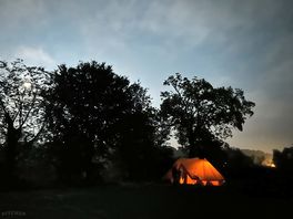 Tent in the evening