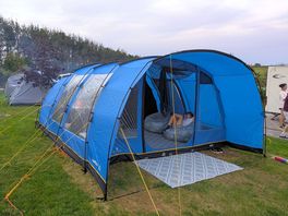 Our generous sized pitch