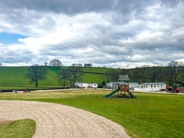 Playing field and camping field