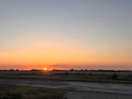 End of the sunset.