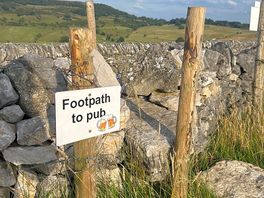 Footpath to the pub