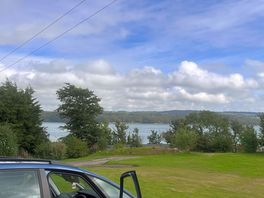 View from camping pitch