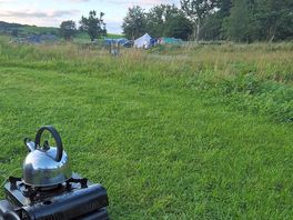 From the campsite