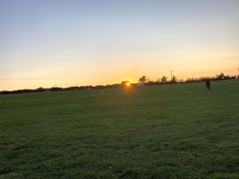 Sunset at the campsite