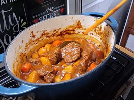 Braised beef from butchers