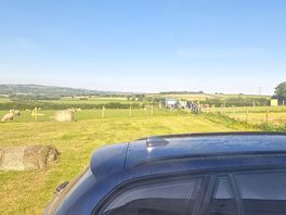 View from our caravan