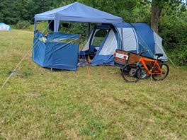 Had a lovely time camping.