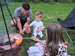 Toasting marshmallows