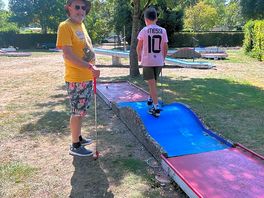 Fun at the mini golf