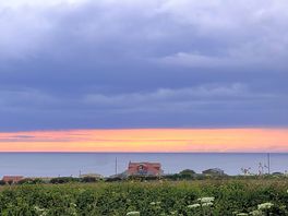 This view is a short 10 minute walk from the campsite of the lovely beach nearby.